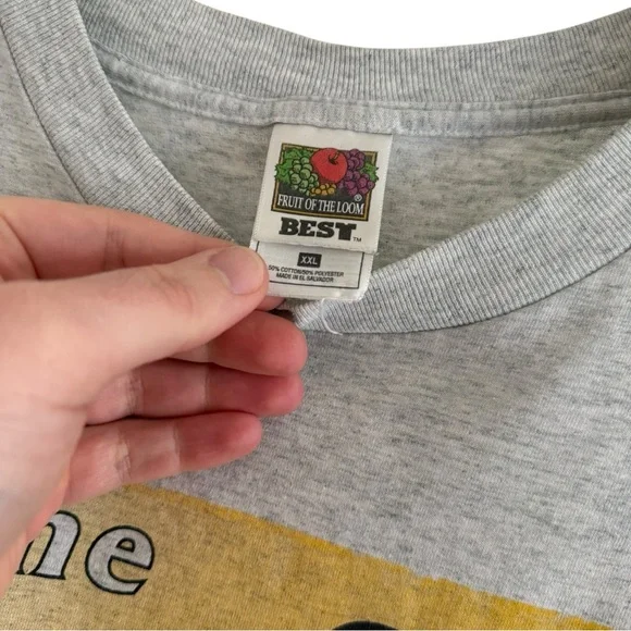 Fruit of the Loom BEST Vintage T-Shirt Size XXL Jesus Christian Religious 90’s - Picture 3 of 4